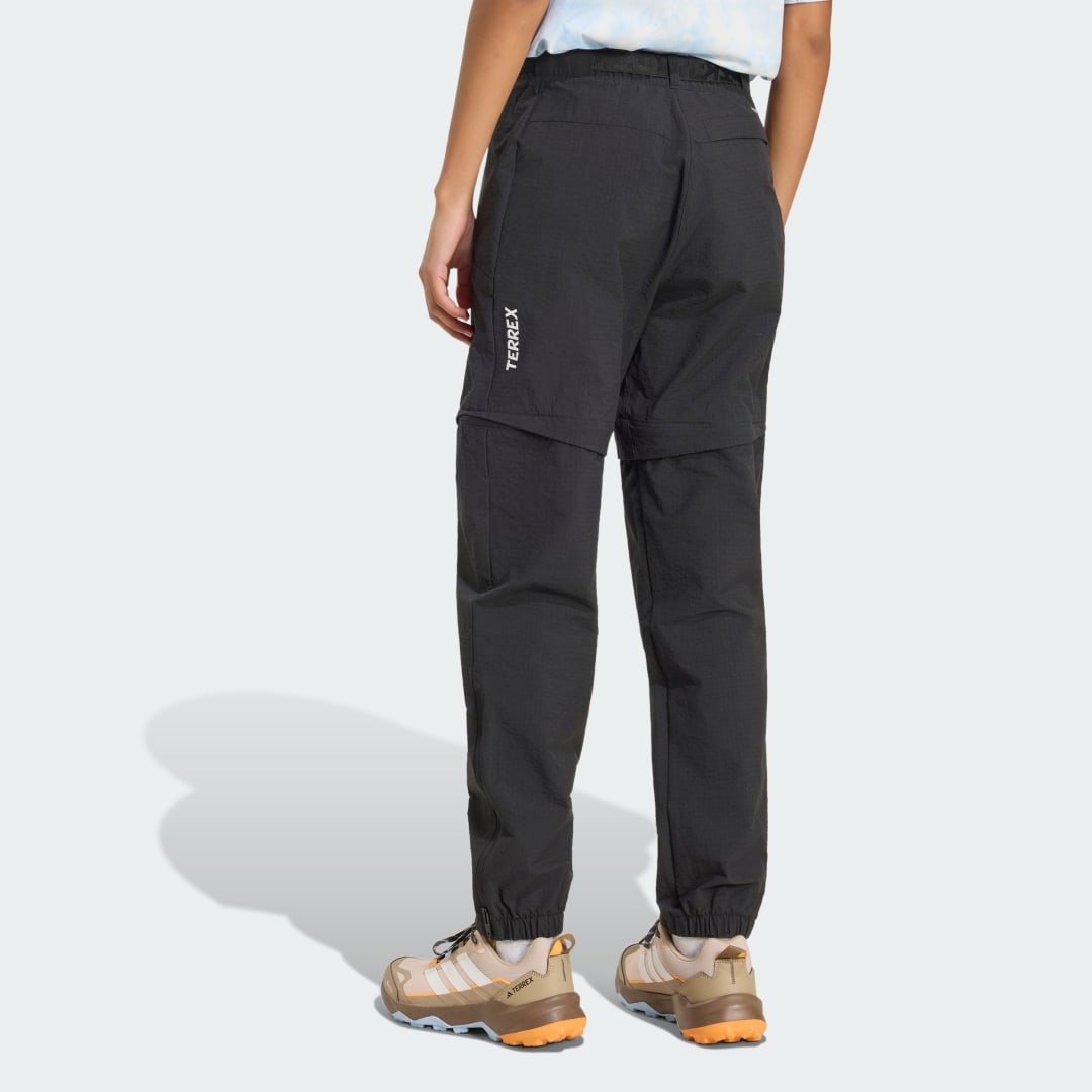 adidas Terrex Xperior Utilitas CLIMA365 Zip-off Tracksuit Bottoms Black - Image 3