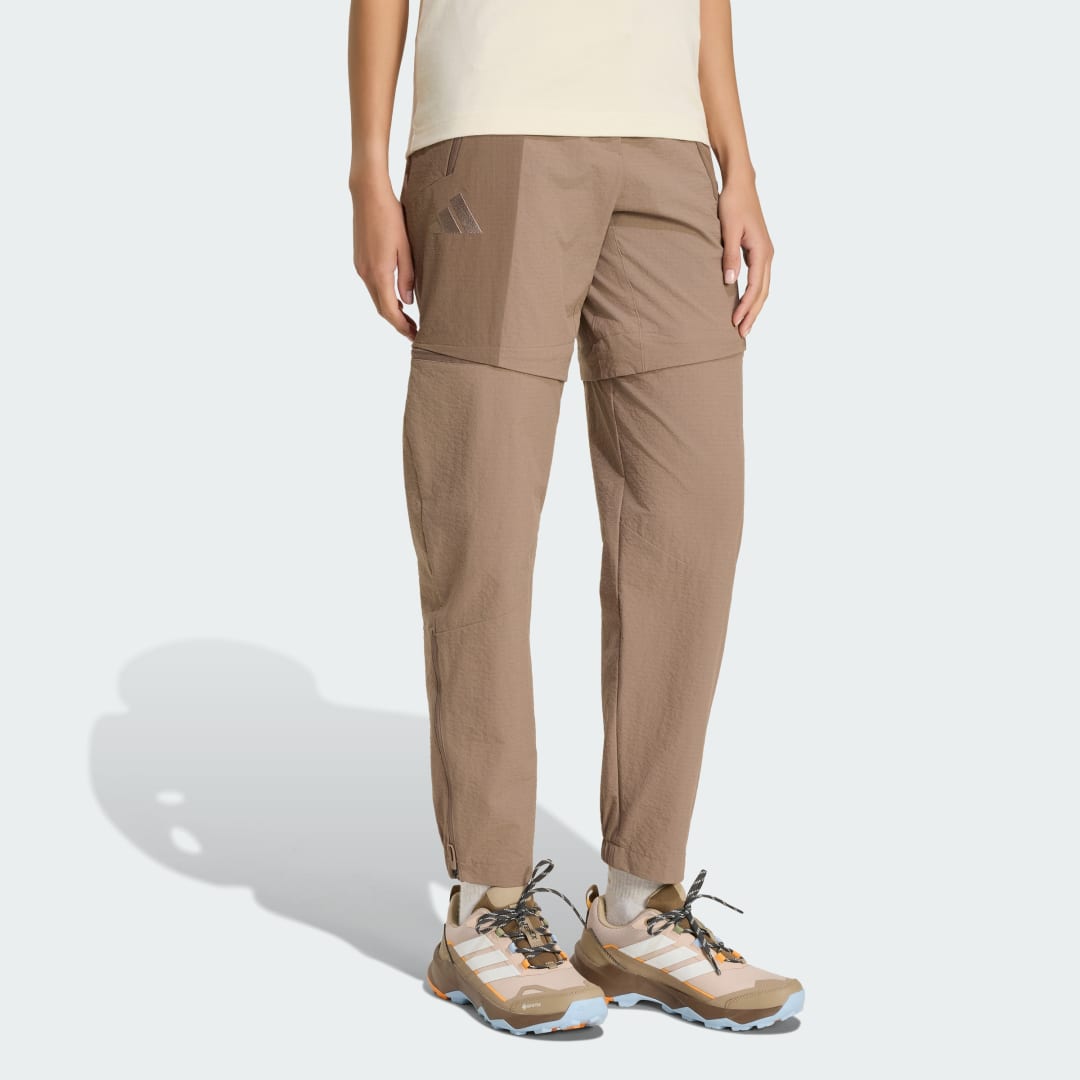 adidas Terrex Xperior Utilitas CLIMA365 Zip-off Tracksuit Bottoms Trace Brown
