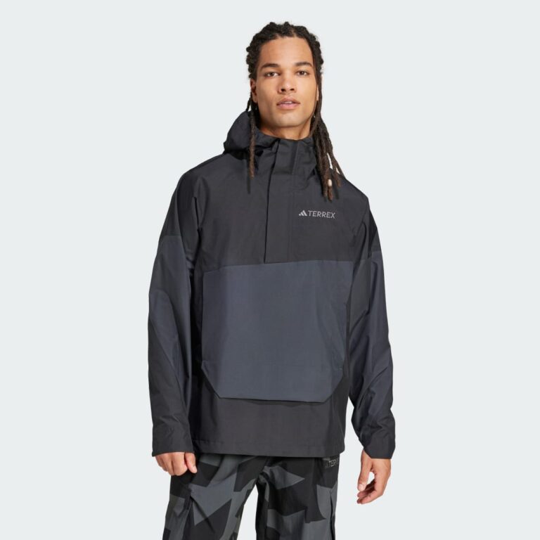 adidas Terrex Xploric 2.5L Climaproof Anorak Black / Carbon