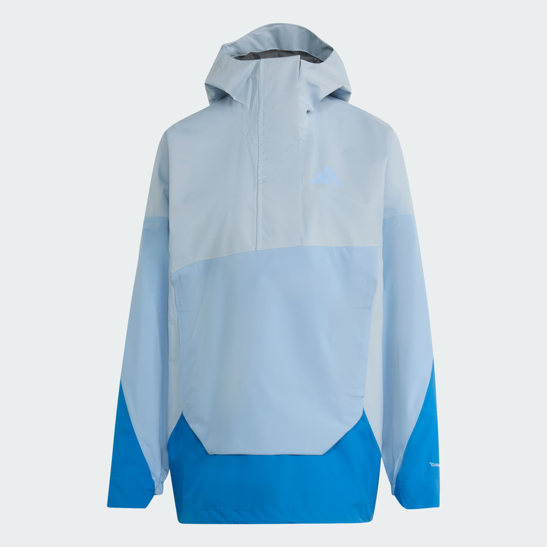adidas Terrex Xploric 2.5 Layer CLIMAPROOF Anorak Crystal Sky / Glow Blue / Ray Blue - Image 4