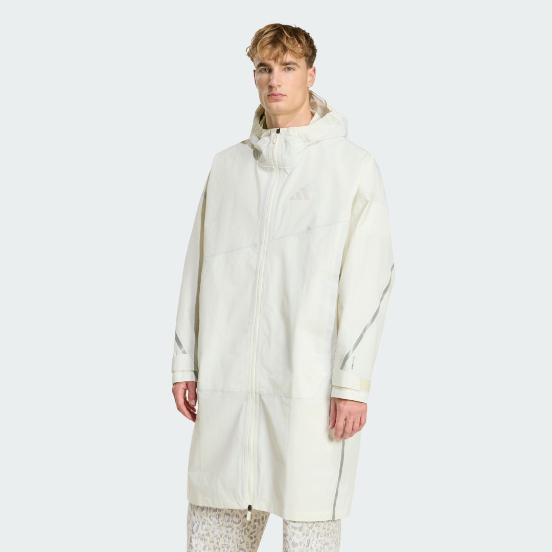 adidas Terrex Xploric 2.5 Layer CLIMAPROOF Parka Off White - Image 3