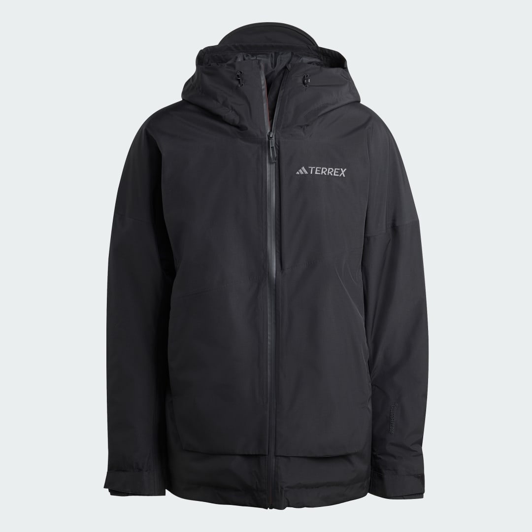 adidas Terrex Xploric 2 Layer Insulated CLIMAPROOF Jacket Black - Image 4