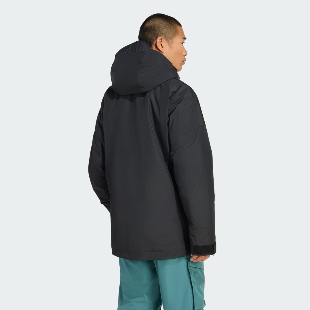 adidas Terrex Xploric 2 Layer Insulated CLIMAPROOF Jacket Black - Image 2