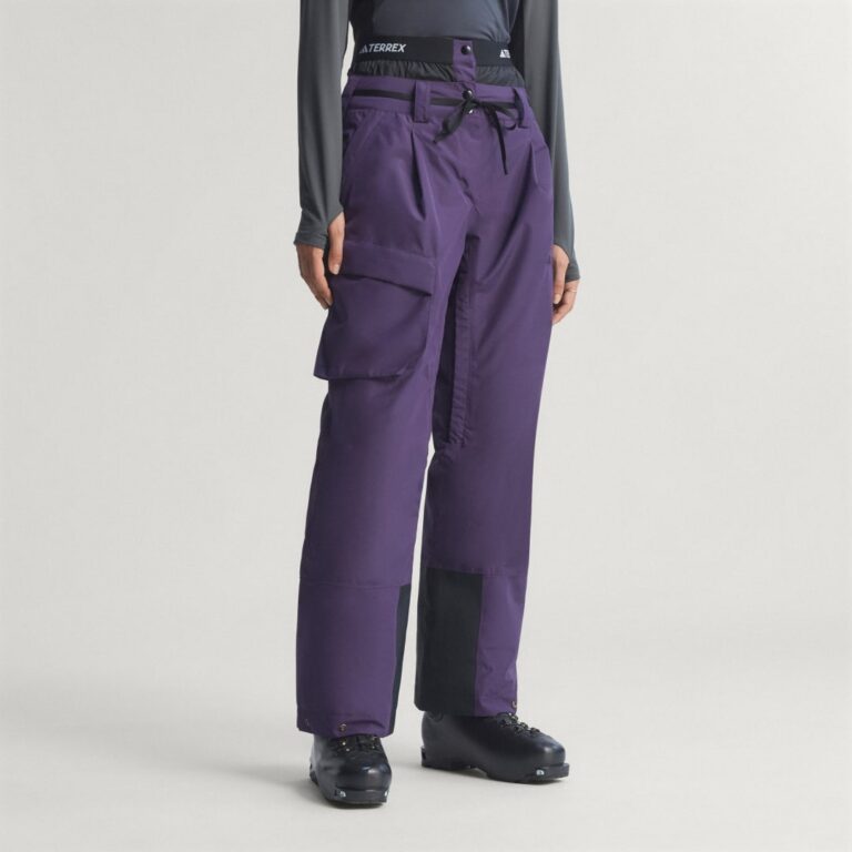 adidas Terrex Xploric 2 Layer Insulated CLIMAPROOF Tracksuit Bottoms Aurora Plum