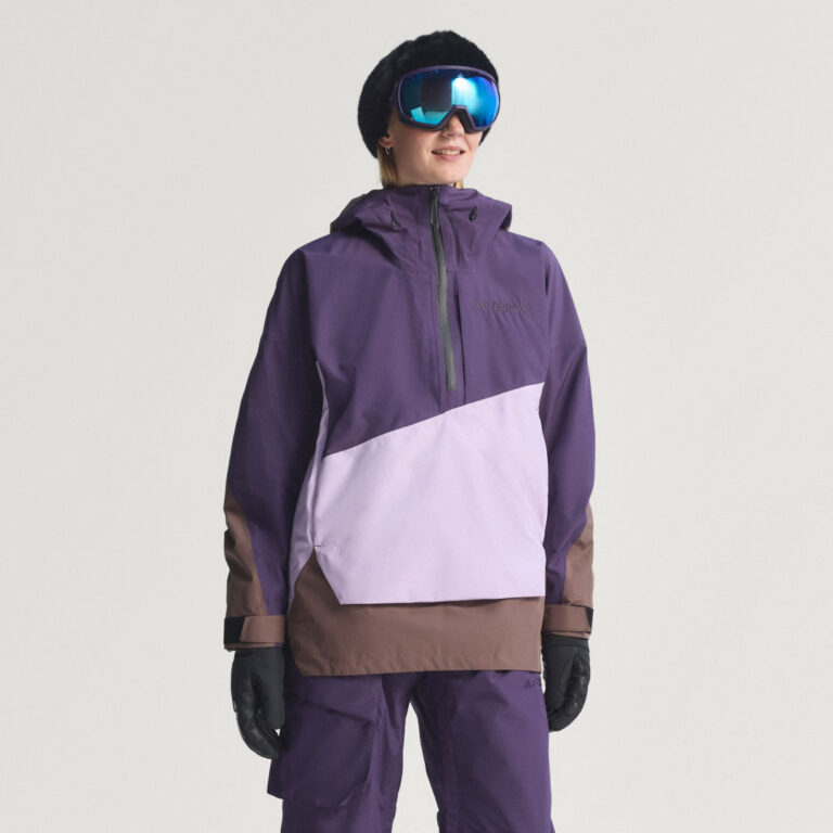 adidas Terrex Xploric 2 Layer Lined CLIMAPROOF Anorak Powder Plum / Aurora Plum / Earth Strata