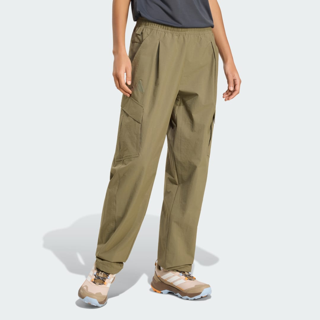 adidas Terrex Xploric CLIMA365 Cargo Tracksuit Bottoms Olive Strata