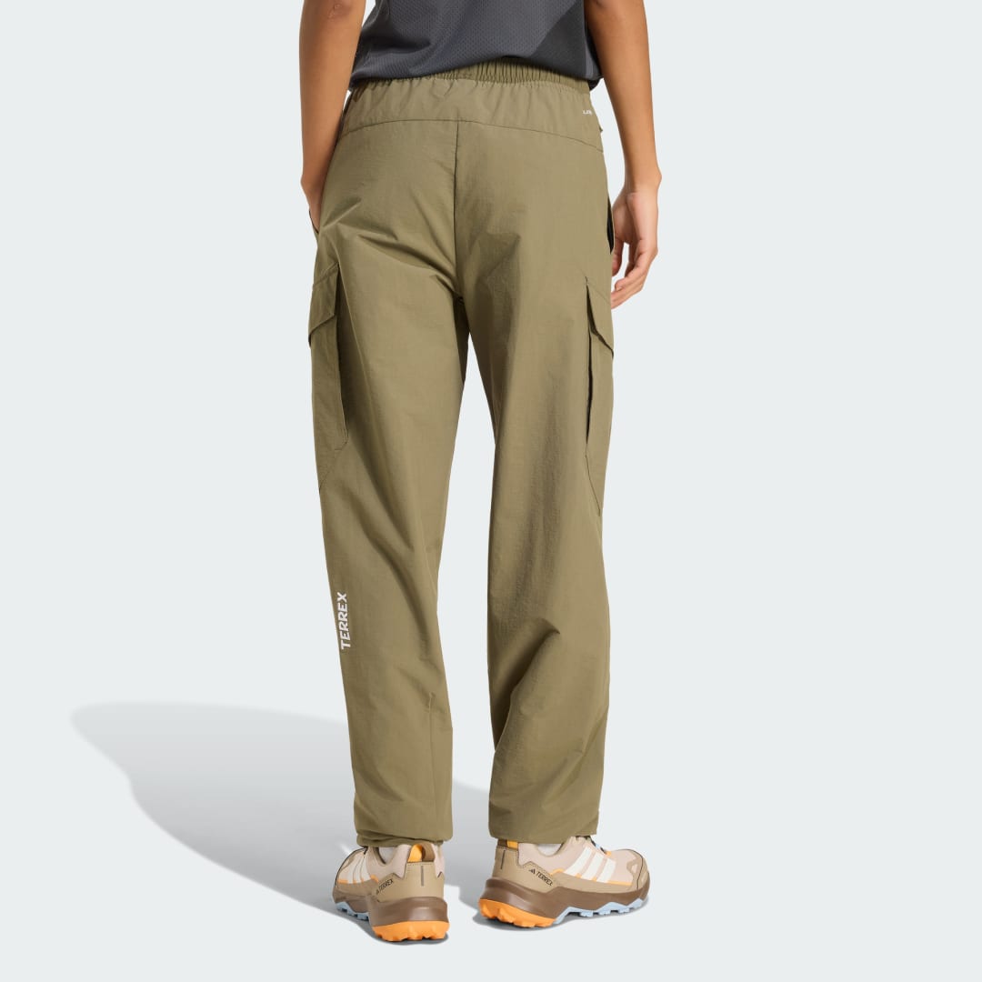 adidas Terrex Xploric CLIMA365 Cargo Tracksuit Bottoms Olive Strata - Image 2