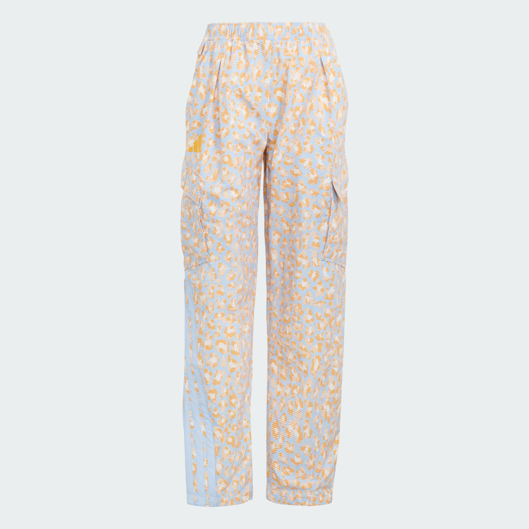 adidas Terrex Xploric CLIMA365 Cargo Tracksuit Bottoms Off White / Glow Blue / Pure Tangerine - Image 4