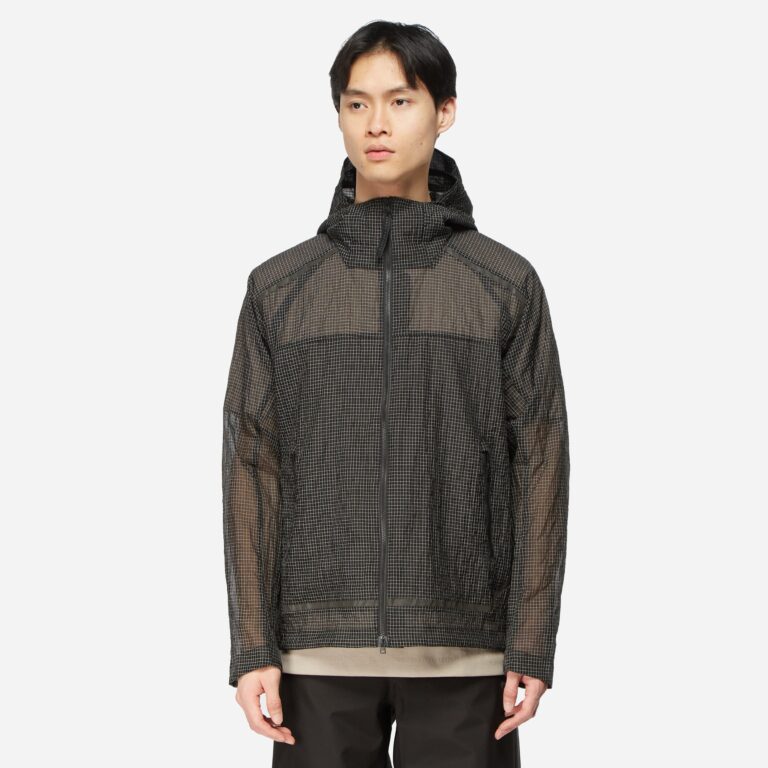 Norse Projects Ripstop Hooded Jacket in Black - Size: L