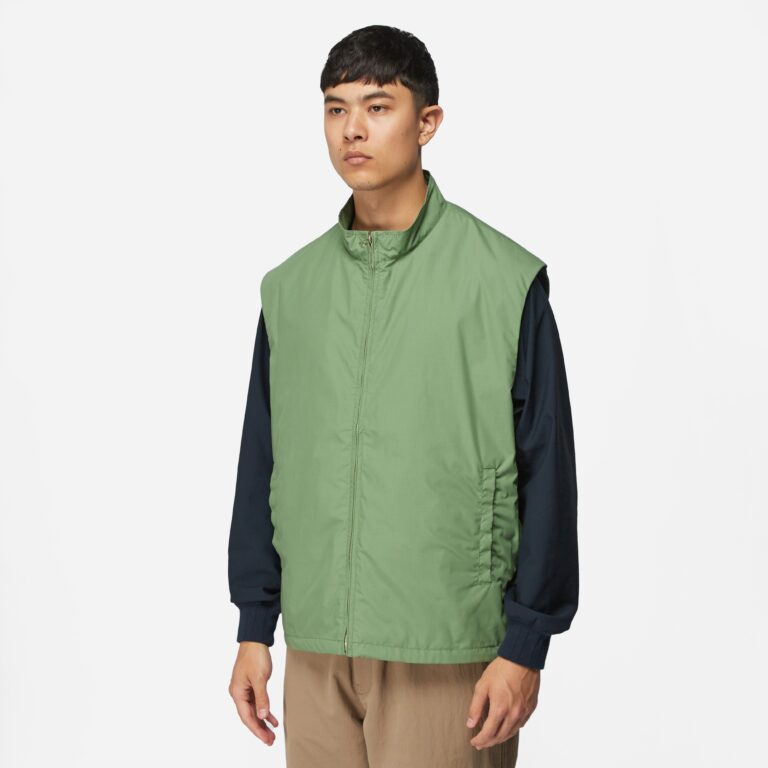 Nanamica Multi-Pocket Vest in Green - Size: L