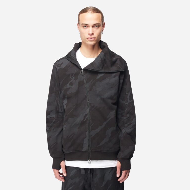 Maharishi Camo Shinobi Hoodie in Black - Size: L