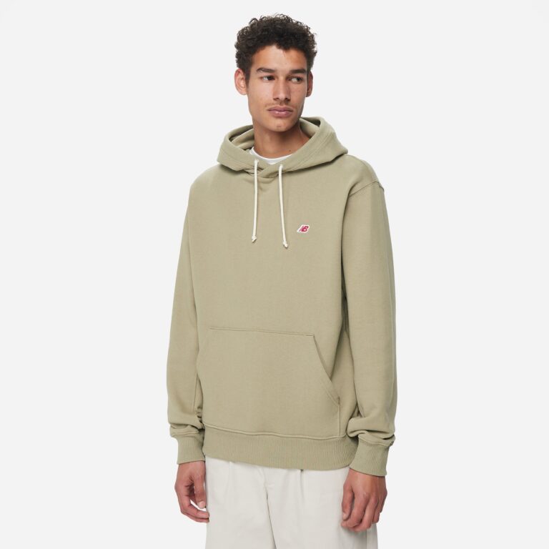 New Balance Made in USA Core Hoodie in Green - Size: S