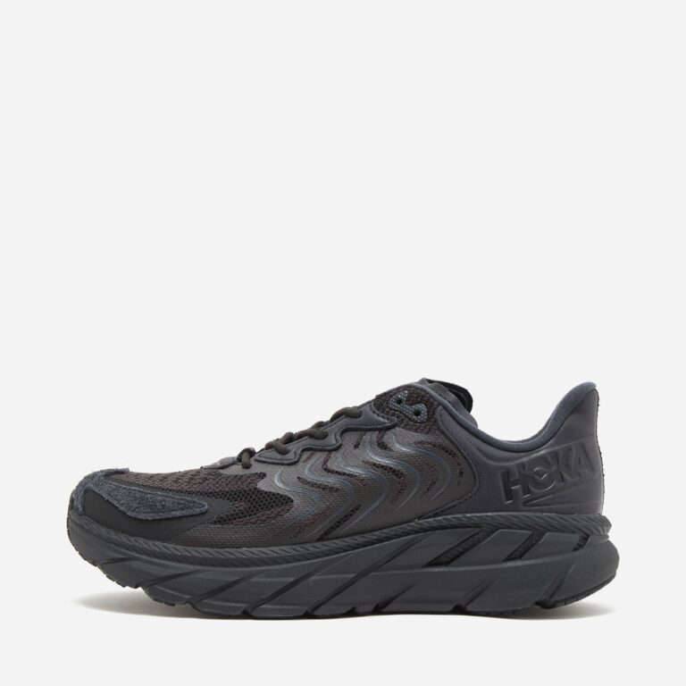 HOKA Clifton LS in Black - Size: 10.5