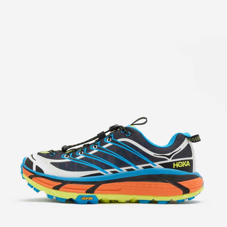 HOKA Mafate Three2 in Black - Size: 3.5