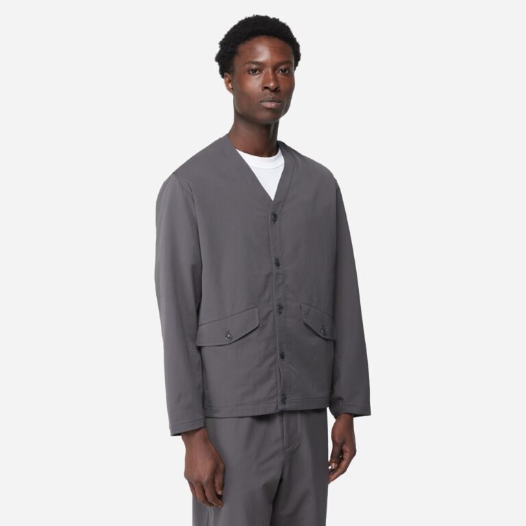 Nanamica ALPHADRY Cardigan in Grey - Size: S