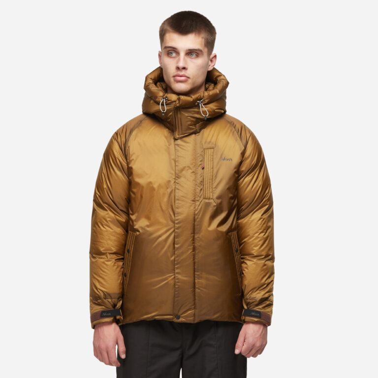 Nanga Aurora Light Utility Down Jacket in Brown - Size: L