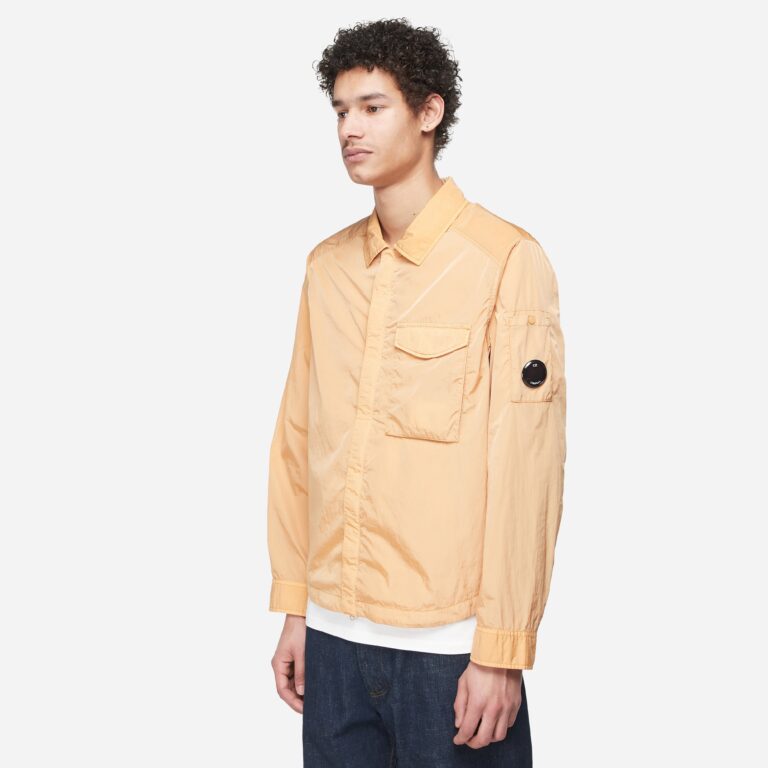 C.P. Company Chrome-R Overshirt in Orange - Size: XL