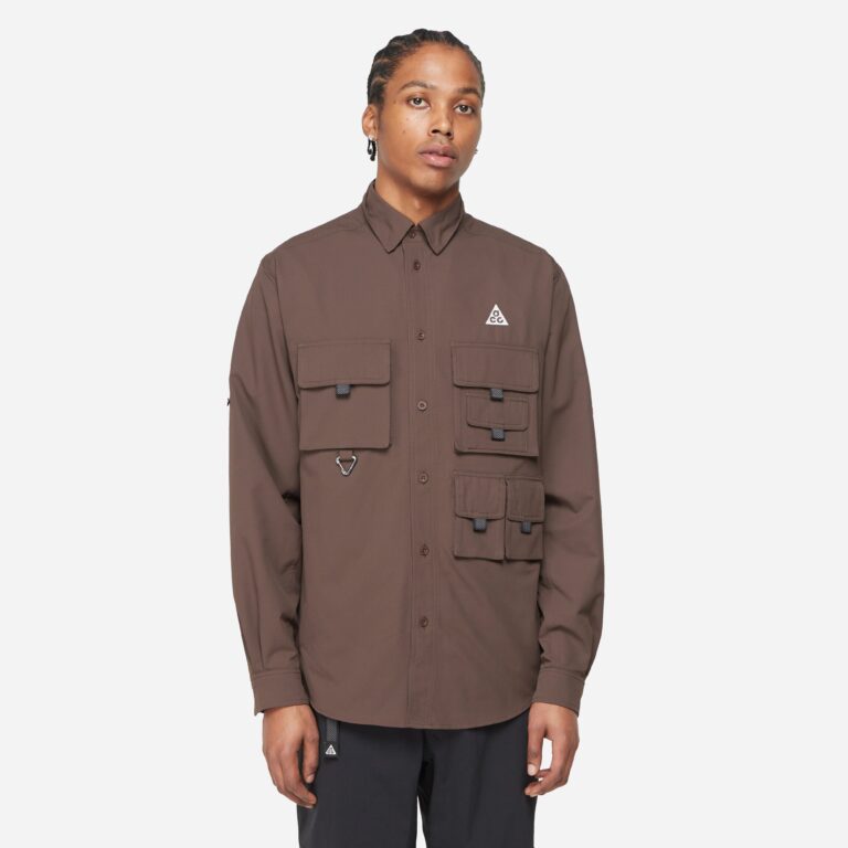 Nike ACG Dri-FIT Trail Shirt in Brown - Size: S