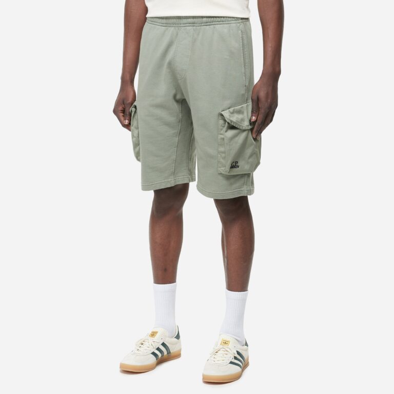C.P. Company Mixed Cargo Short in Green - Size: S