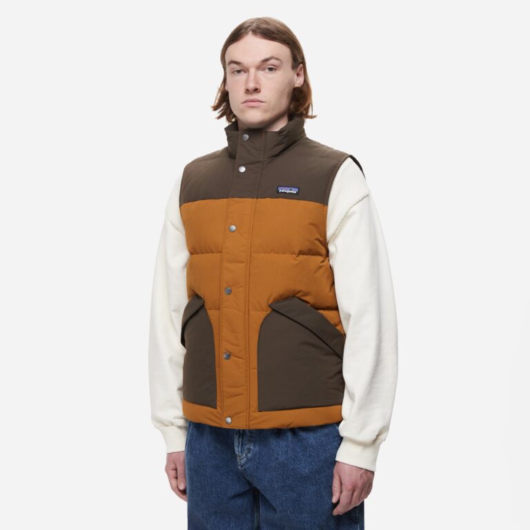 Patagonia Down Drift Vest in Brown - Size: L