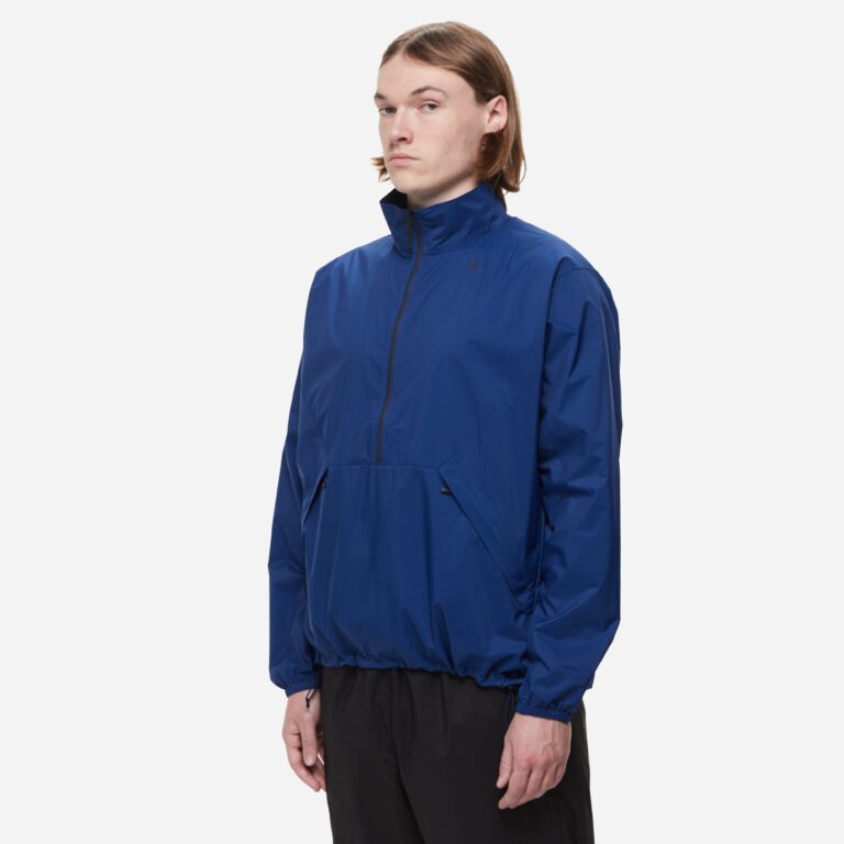 Goldwin PERTEX 1/2 Zip Jacket in Blue - Size: L