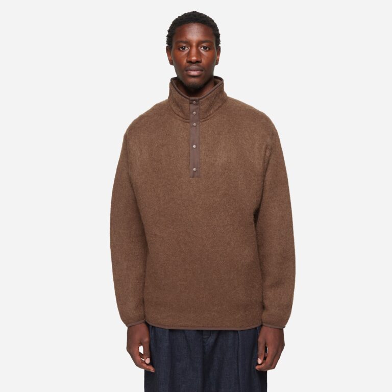 Nanamica Mohair Sweater in Brown - Size: XL