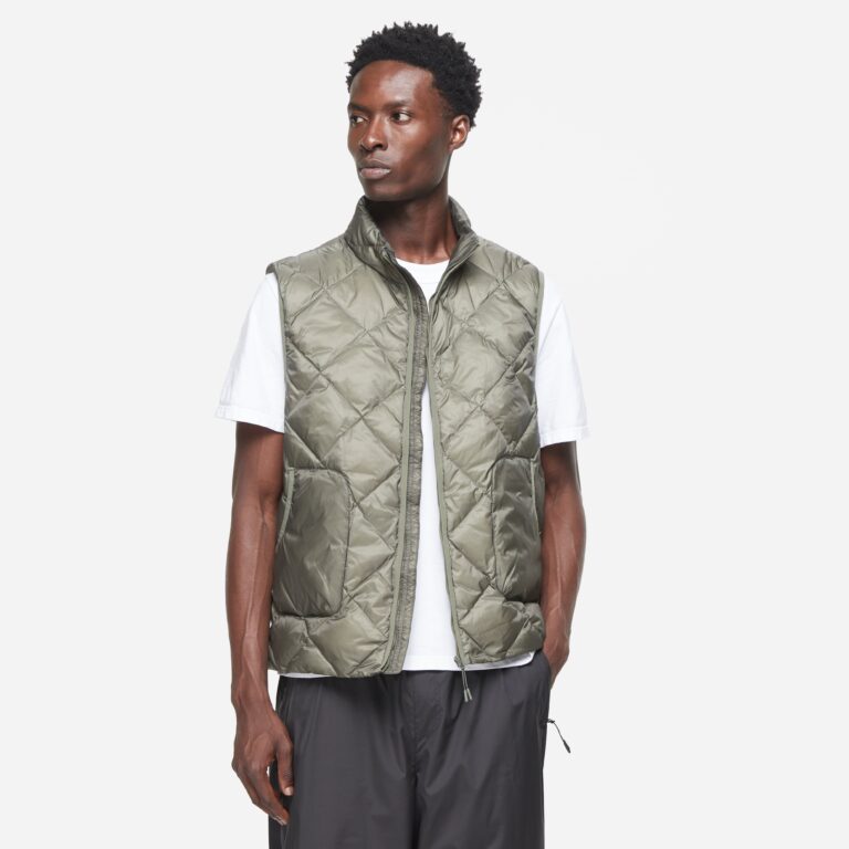 Hiking Patrol Light Down Vest in Green - Size: XL