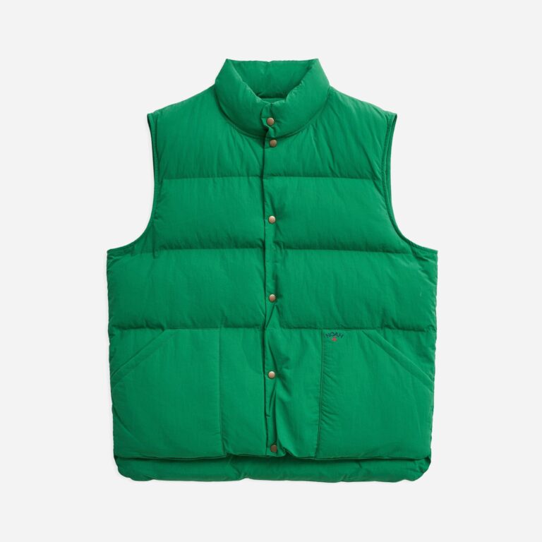 PUMA x Noah Puffer Vest in Green - Size: M
