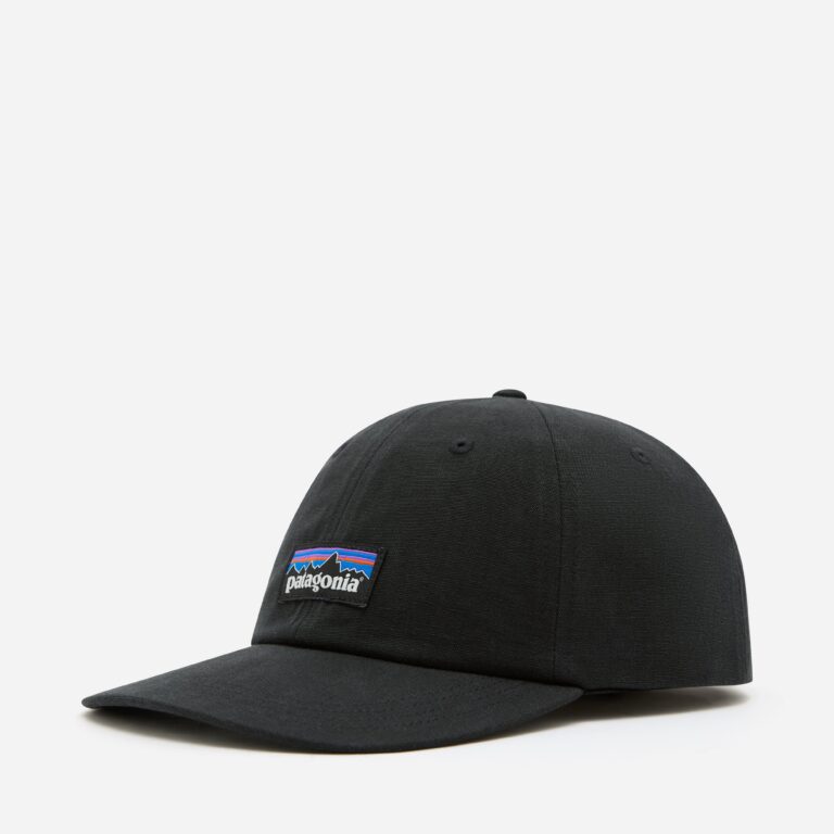 Patagonia P-6 Label Trad Cap in Black - Size: One Size