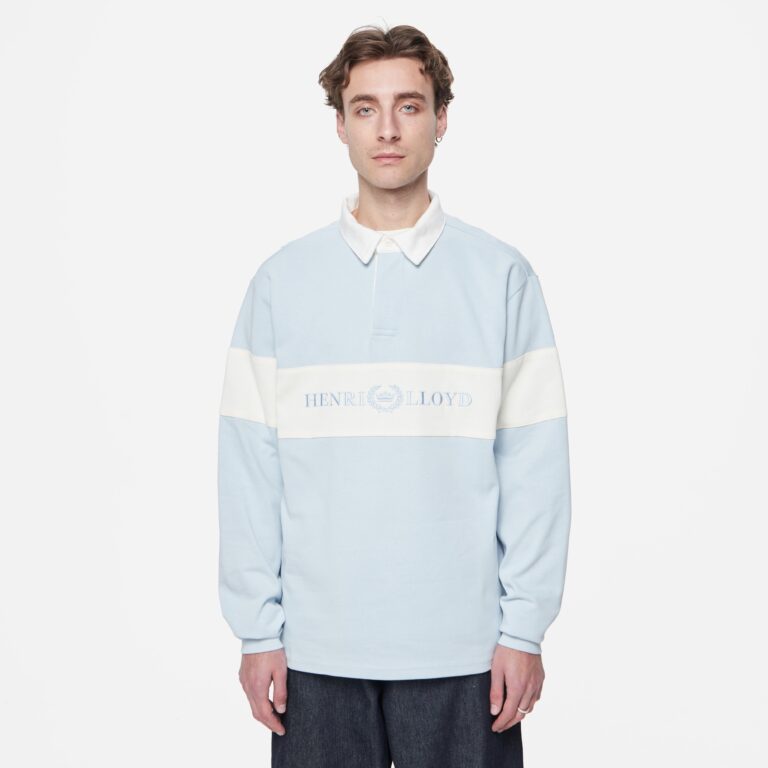 Henri Lloyd Voyager Rugby Shirt in Blue - Size: S
