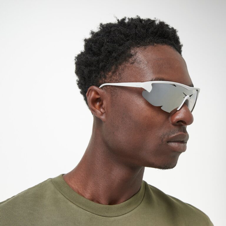 District Vision x POST ARCHIVE FACTION Junya Racer in White - Size: One Size