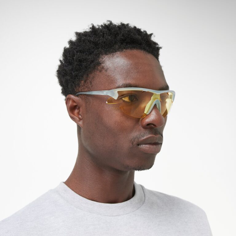 District Vision x POST ARCHIVE FACTION Junya Racer in Blue - Size: One Size