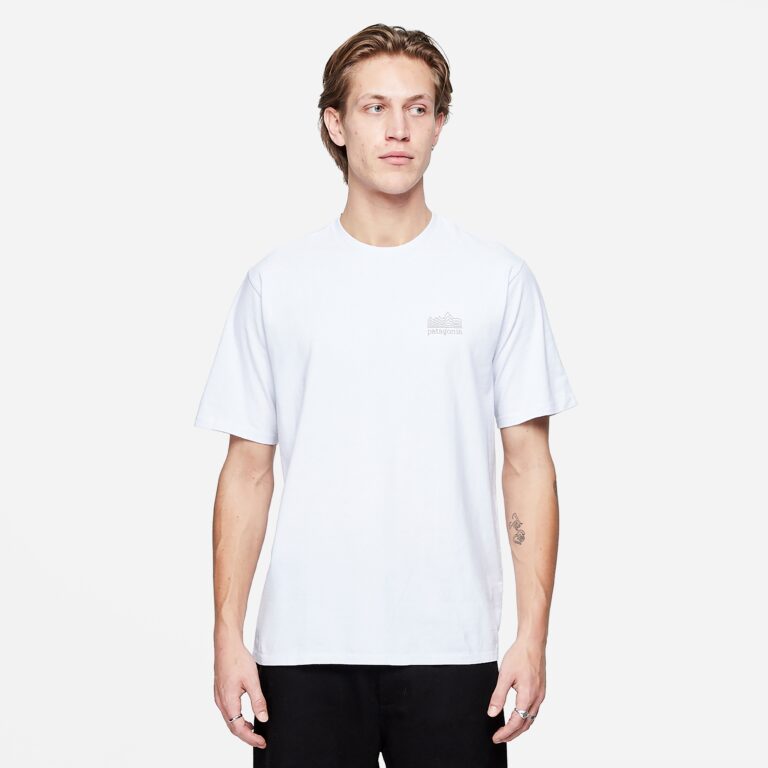 Patagonia Strataspire Responsbili-tee T-Shirt in White - Size: XL