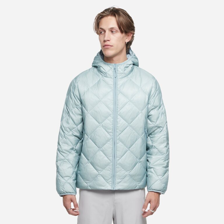 Hiking Patrol Base Lightweight Down Jacket in Blue - Size: L