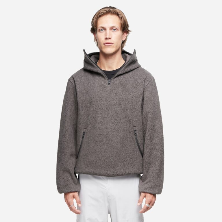 Hiking Patrol Waypoint Fleece Hood in Grey - Size: M