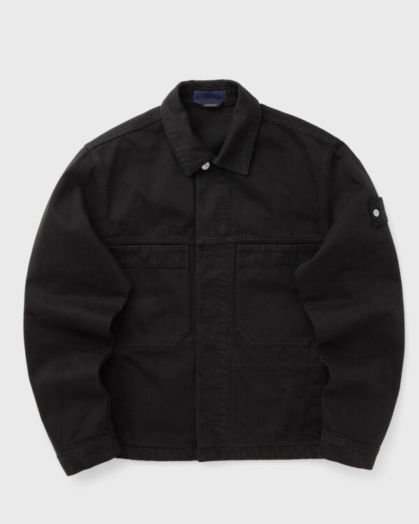 Stone Island Coach Jacket With Anti-Drop Finish Black L1S144100006S0J24.V0029