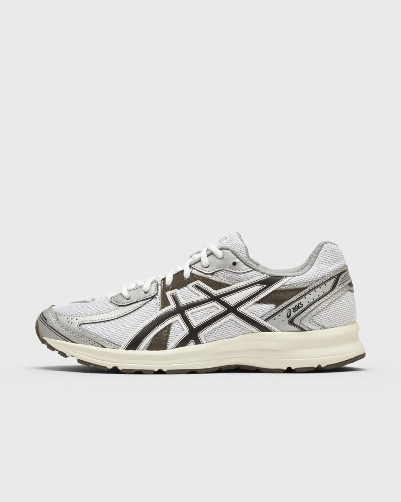 ASICS JOG 100S TRAINER WHITE/BLACK COFFEE 1203A741-104