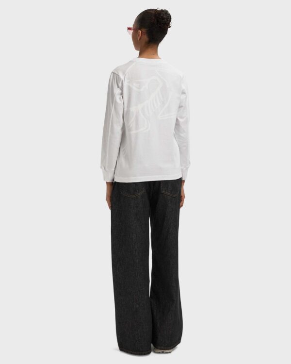 Arc´teryx WMNS Kragg Cotton Bird Crew LS T-Shirt White