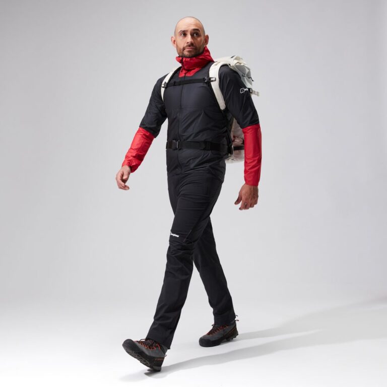 Berghaus Men's MTN Guide Hyper LT Jacket - Black/Red - 4A001328HQ6