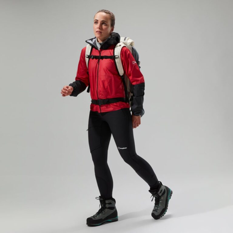 Berghaus Women's MTN Guide Hyper LT Jacket - Red/Black - 4A001293HQ5