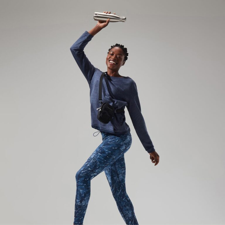 Berghaus Women's Zannia 7/8 Legging - Blue/Dark Blue