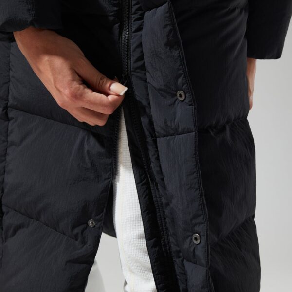 Berghaus Women's Saffren Down Duster Hooded Jacket - Black