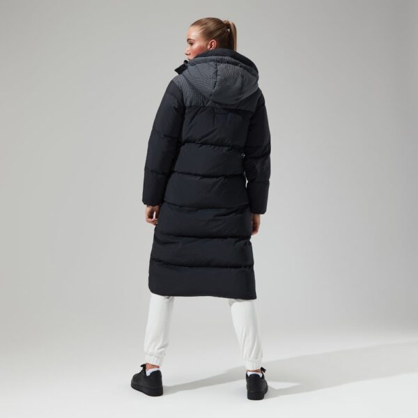 Berghaus Women's Saffren Down Duster Hooded Jacket - Black
