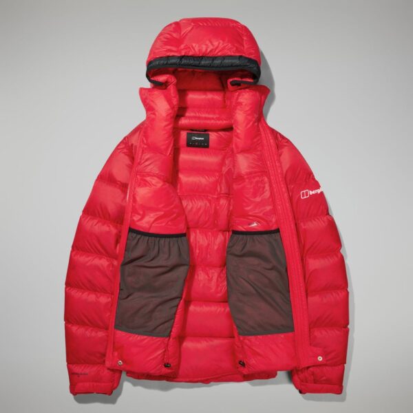 Berghaus Men's MTN Arete Ultra Down Hoody - Red/Black