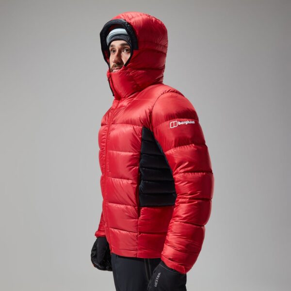 Berghaus Men's MTN Arete Ultra Down Hoody - Red/Black