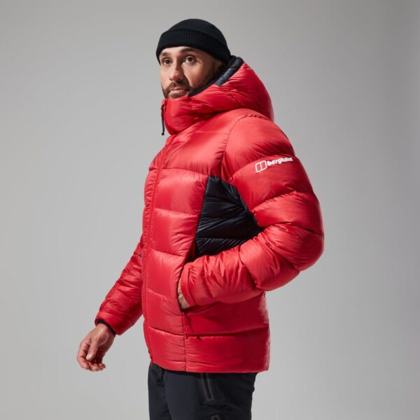 Berghaus Men's MTN Arete Ultra Down Hoody - Red/Black