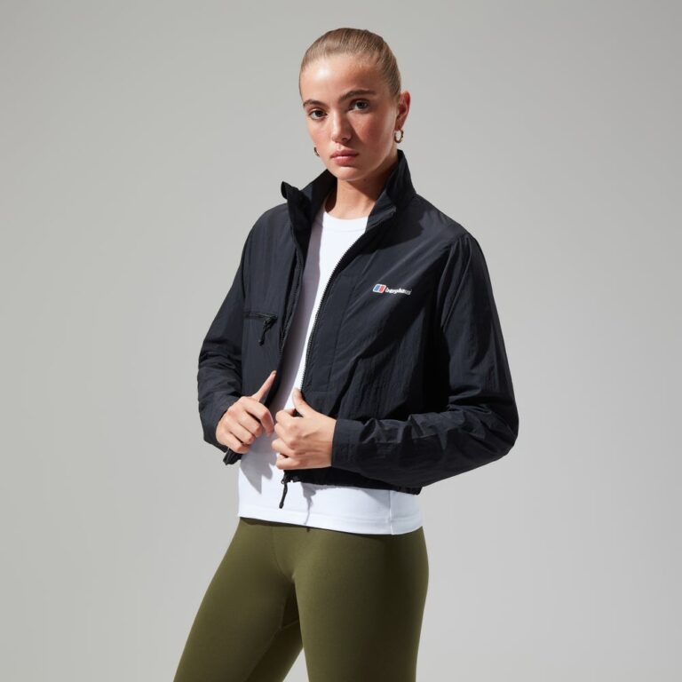 Berghaus Women's Urban Cropped Co-ord Wind Jacket - Black