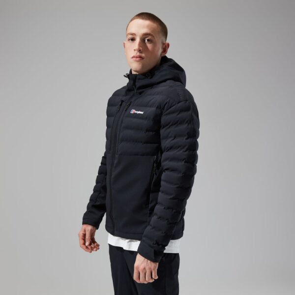 Berghaus Men's Theran Hybrid Hooded Jacket - Black