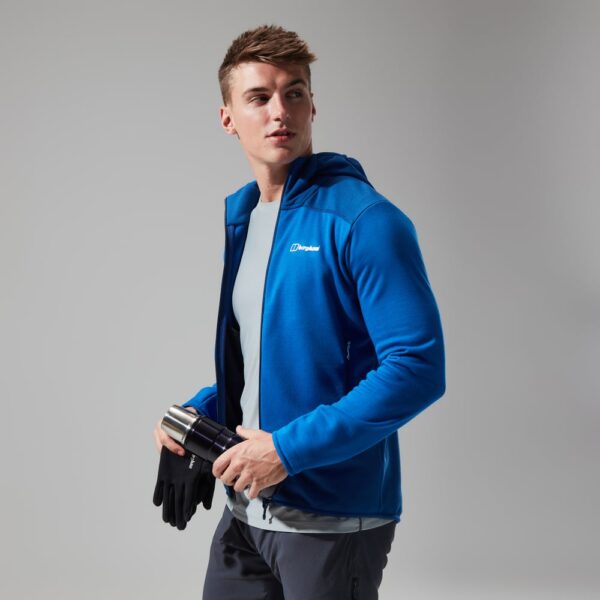 Berghaus Men's Heuberg Hoody - Blue/ Dark Blue - Image 5