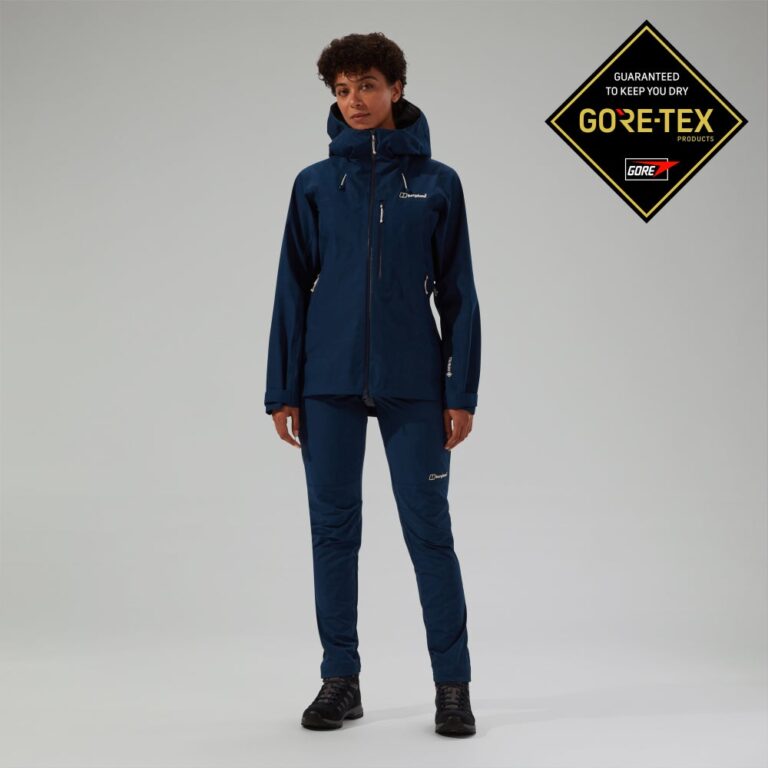 Berghaus Women's Ridge-Seeker Gore-Tex Waterproof Jacket - Blue - 4A001870JW4
